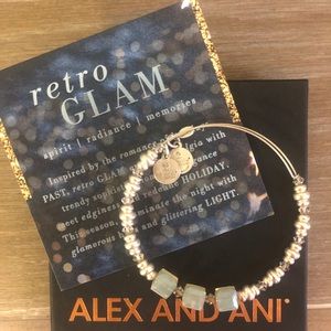 Alex and Ani Bracelet - Silver glam collection